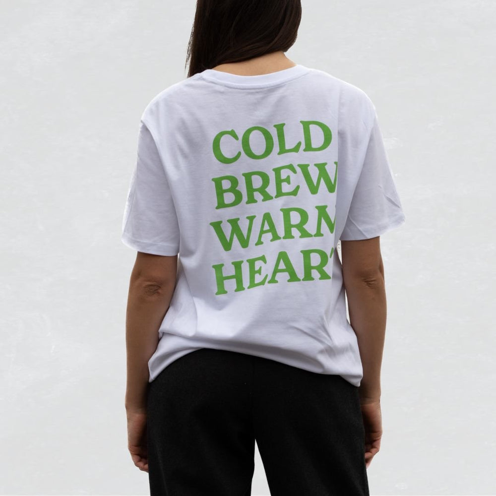 'COLD BREW WARM HEART' 2.0 T shirt