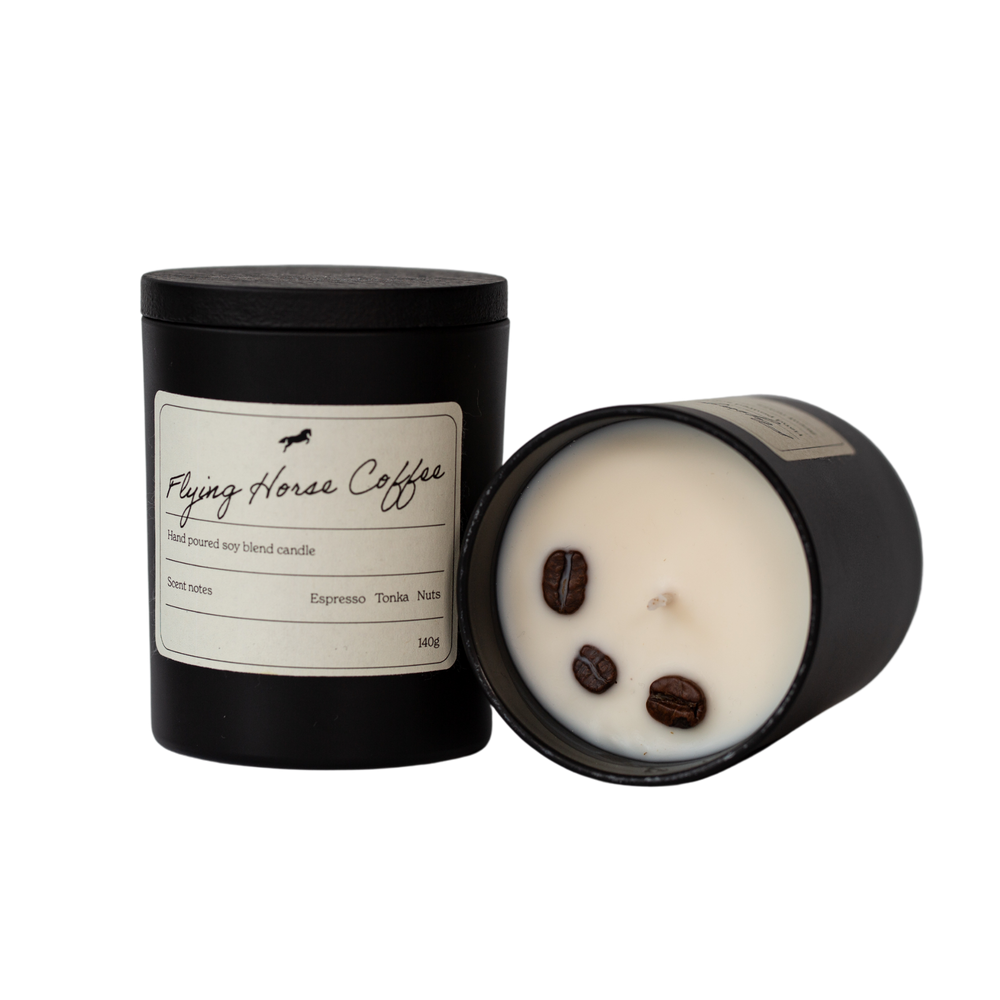 
                      
                        Hand-Poured Soy Blended Coffee Candle
                      
                    