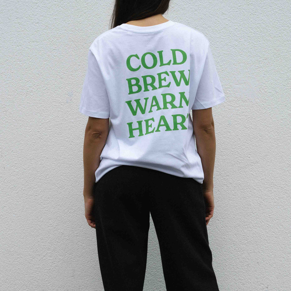 'COLD BREW WARM HEART' 2.0 T shirt