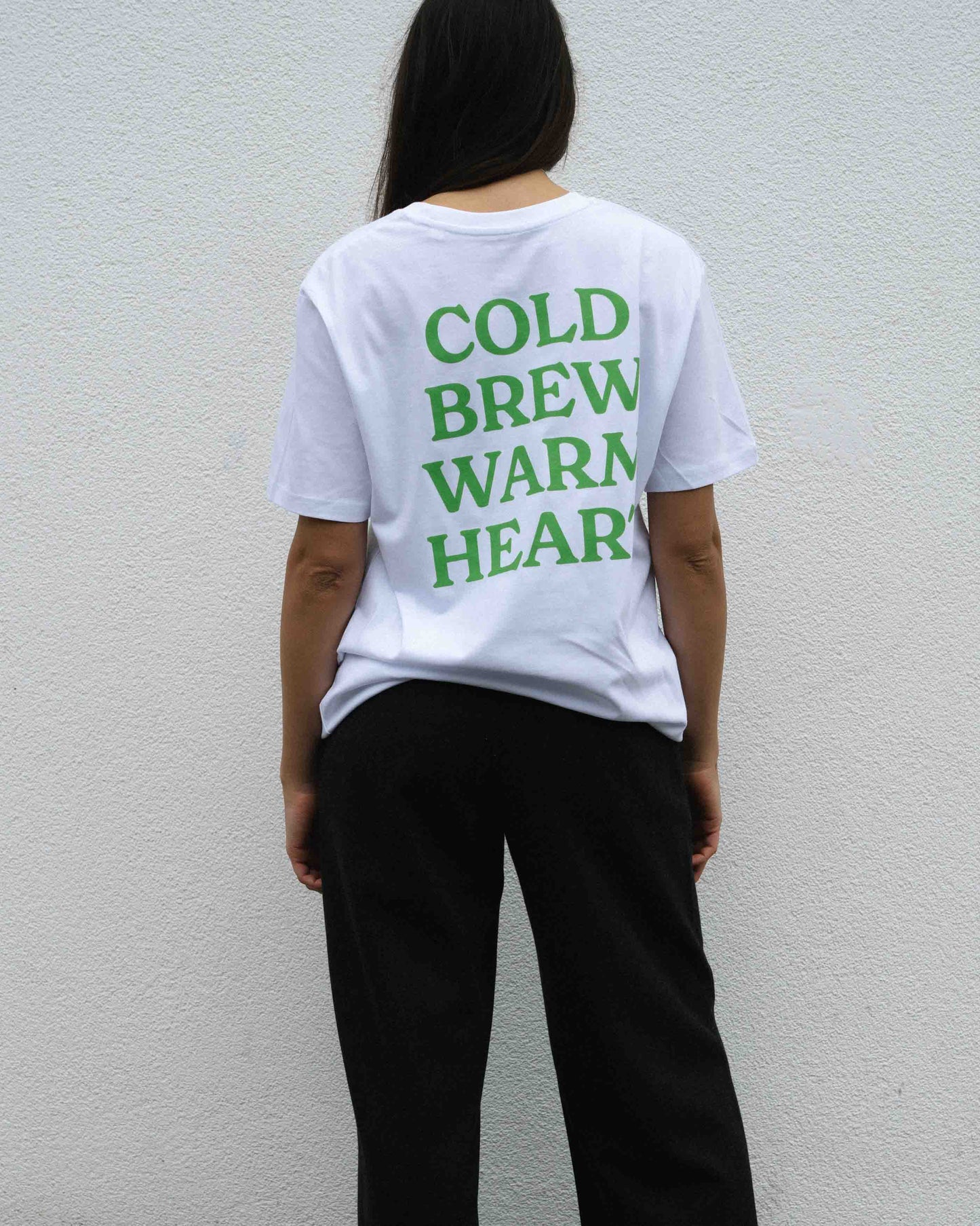 'COLD BREW WARM HEART' 2.0 T shirt
