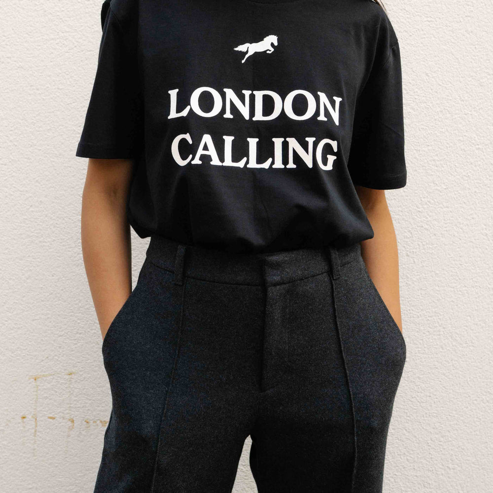 'LONDON CALLING' 2.0 T SHIRT IN BLACK