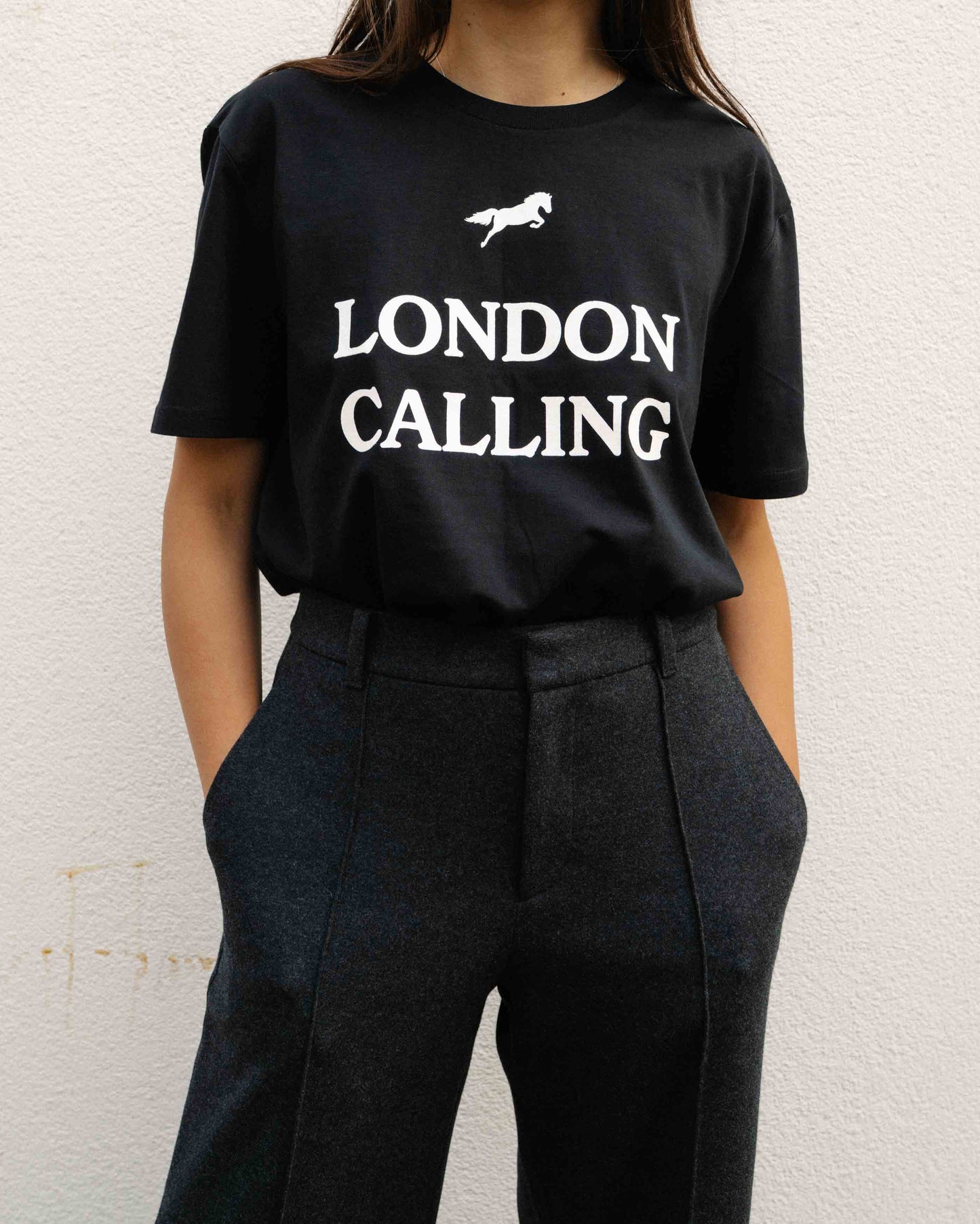 'LONDON CALLING' 2.0 T SHIRT IN BLACK
