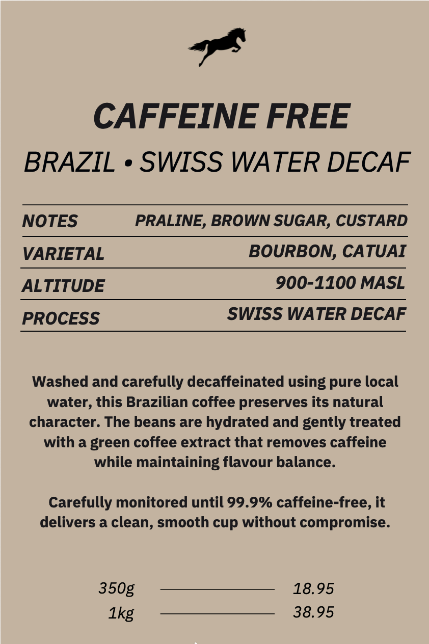 CAFFEINE FREE