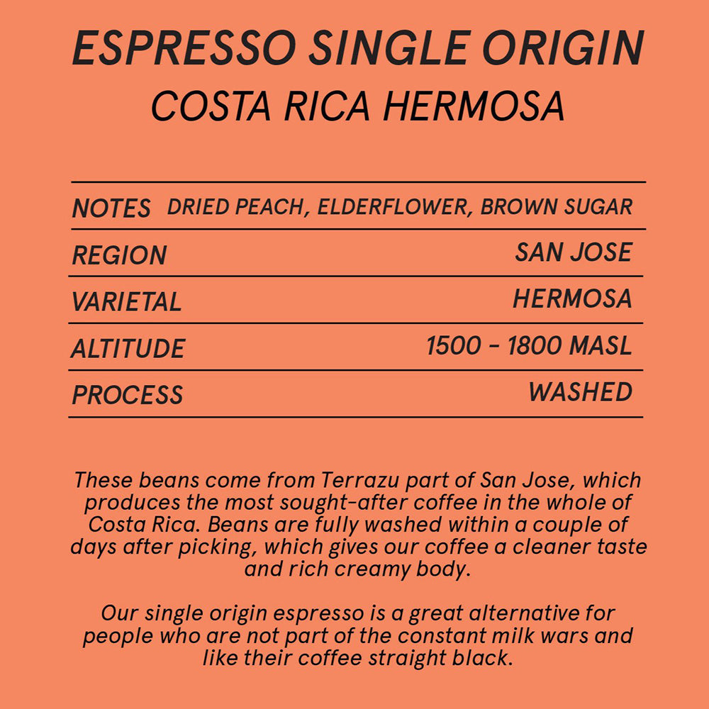 ESPRESSO - SINGLE ORIGIN