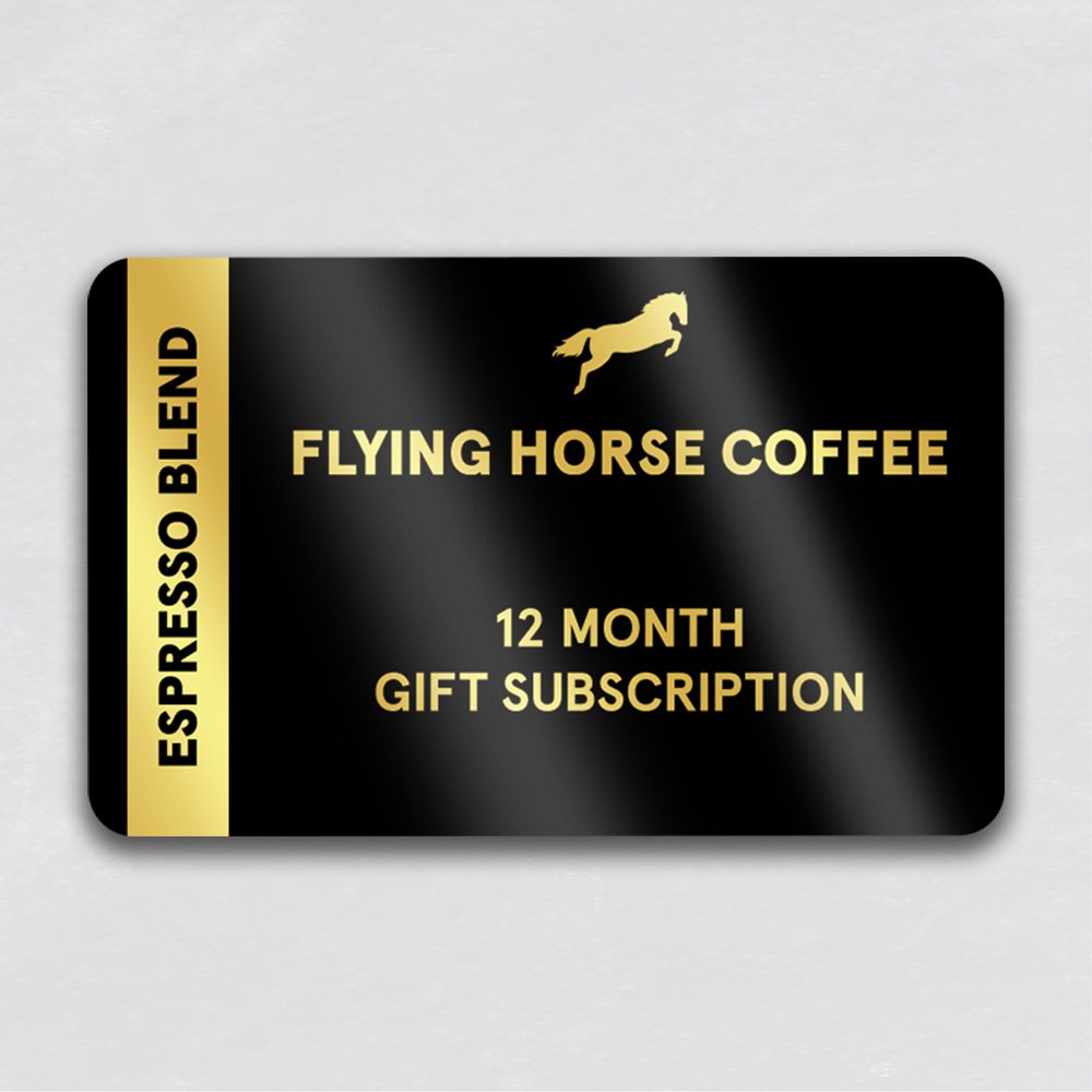 ESPRESSO BLEND - 12 MONTH GIFT SUBSCRIPTION