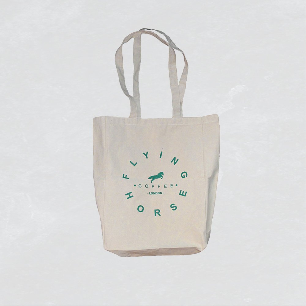 COLD BREW WARM HEART TOTE BAG