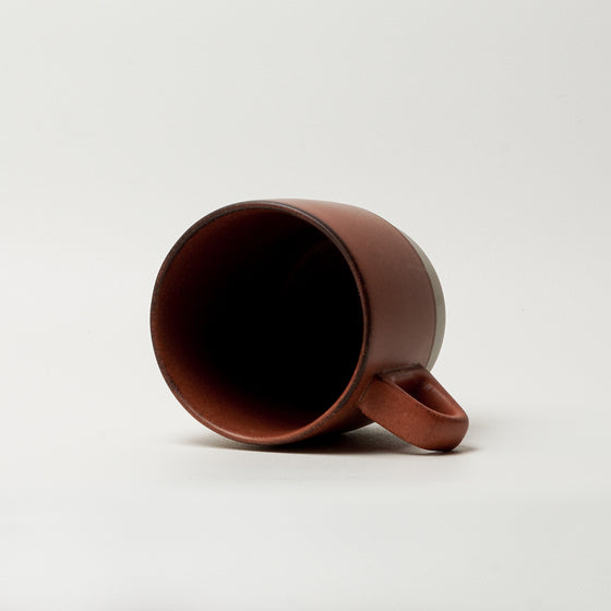 Porcelain Stacking Mug - Rust